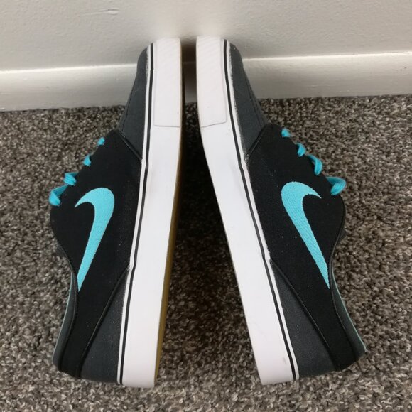 Nike Zoom Stefan Janoski Shoes Mens 9 Anthrocite Gamma Blue 615957-040 main image 5